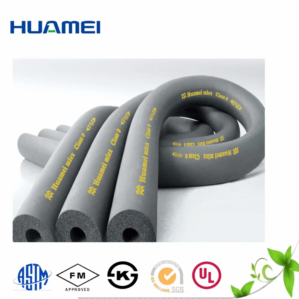 
NBR PVC pipe insulation foam / Rubber foam price / Flexible fireproof rubber foam thermal insulation 