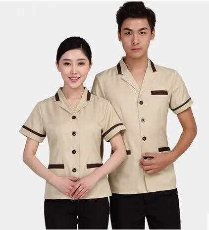 
hotel uniform design for waitress waiters receptionist housekeeper 