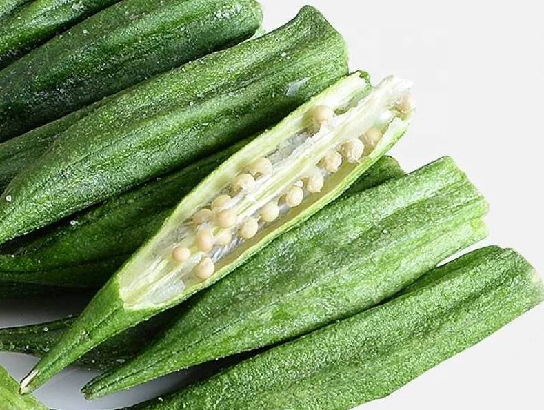 Wholesale price dried delicious China popular VF Okra for sale
