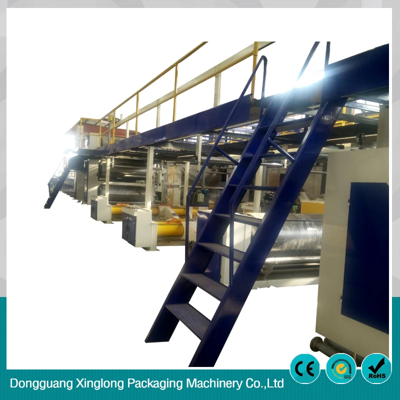 Manufacturer China 3ply 5ply window making cardboad box machine price