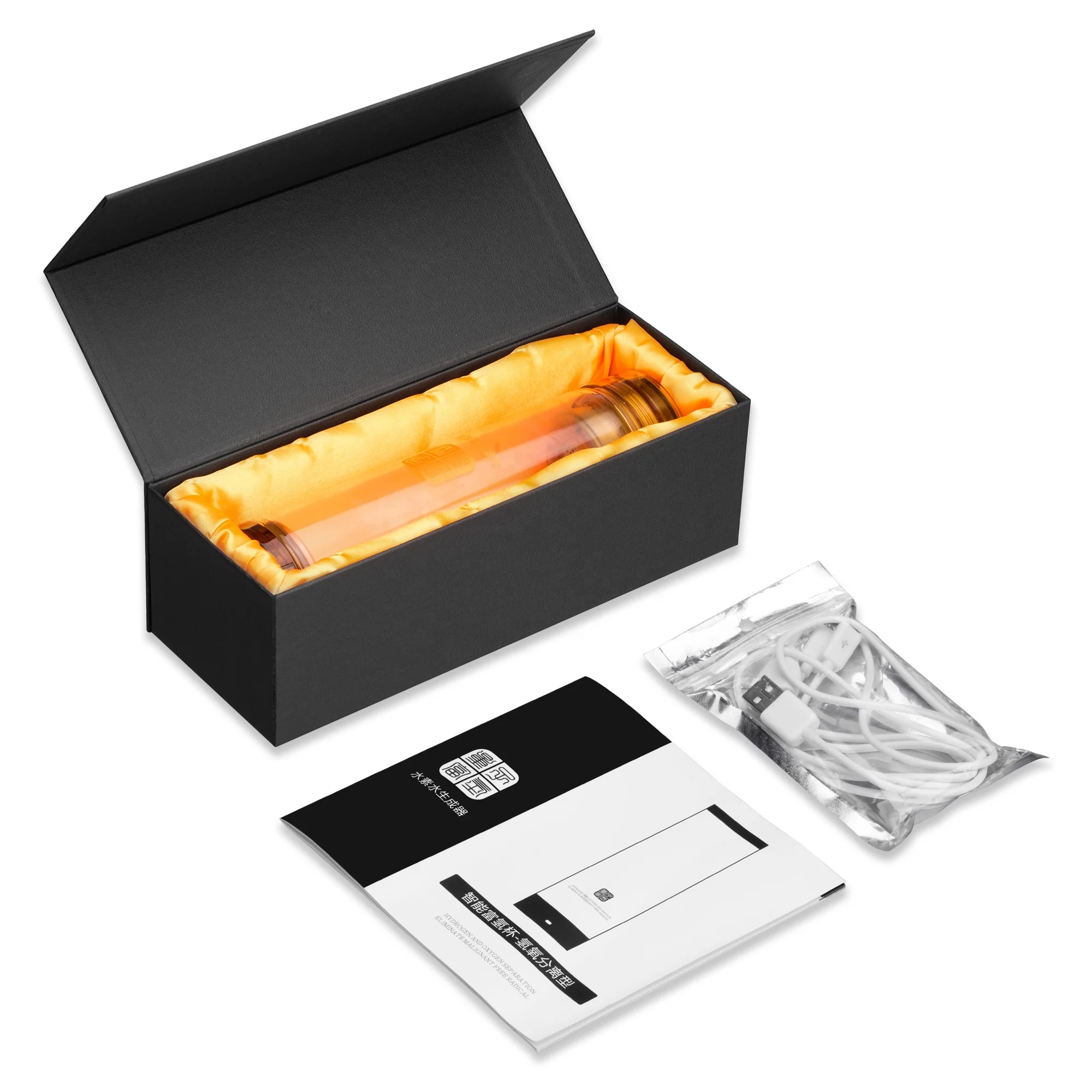 IHOOOH hydrogen cell water machine hydrogen generator bottle alkaline water inoizer for facial spray hydrogen mist skin care