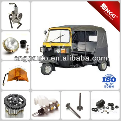 BAJAJ tuk tuk spare parts, motorcycle spare parts