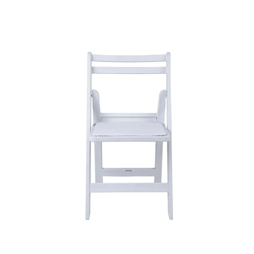 Garden chair new deign slat back resin folding chair
