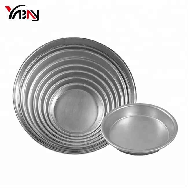 10 Inch Aluminum Cake Mould aluminum round cake pans 10 inch pie pan Round Pizza Pan
