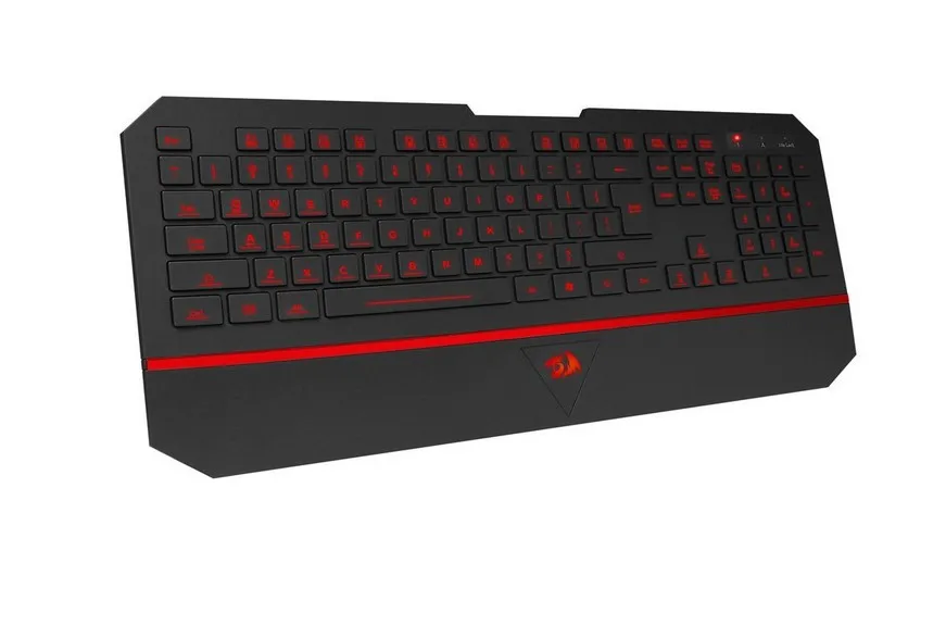 Redragon Karura K502 USB Gaming Keyboard, 7 Switchable Backlight Colors, 104+ Keys