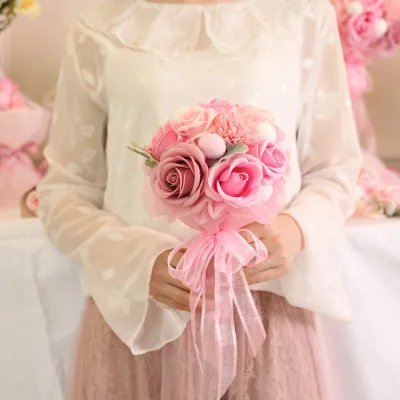 
ZH0445X Beautiful wedding bouquet High Quality Rose For Wedding Birthday Party Decorations 