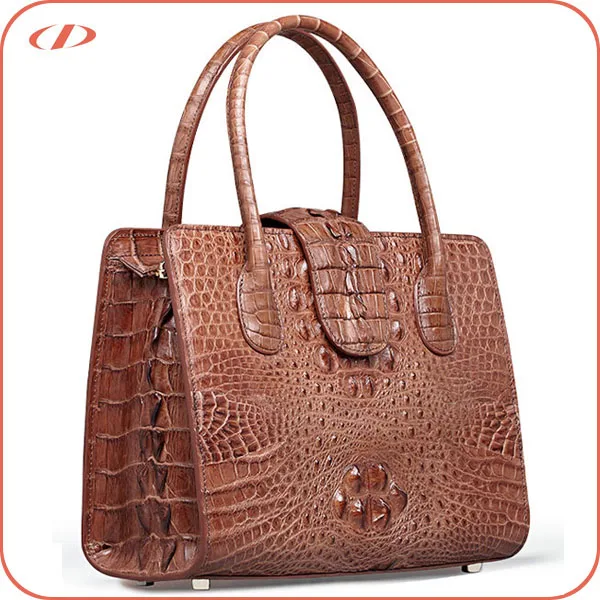 Роскошная сумка из экзотической крокодиловой кожи новейшего дизайна