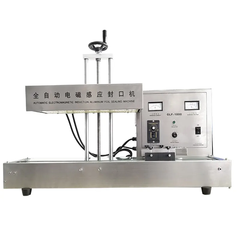 GLF-1800 induction sealer aluminum foil sealing machine