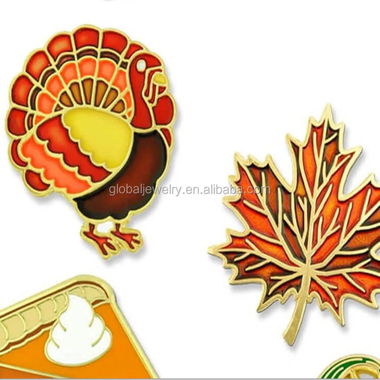 
Thanksgiving brooch set jewelry 
