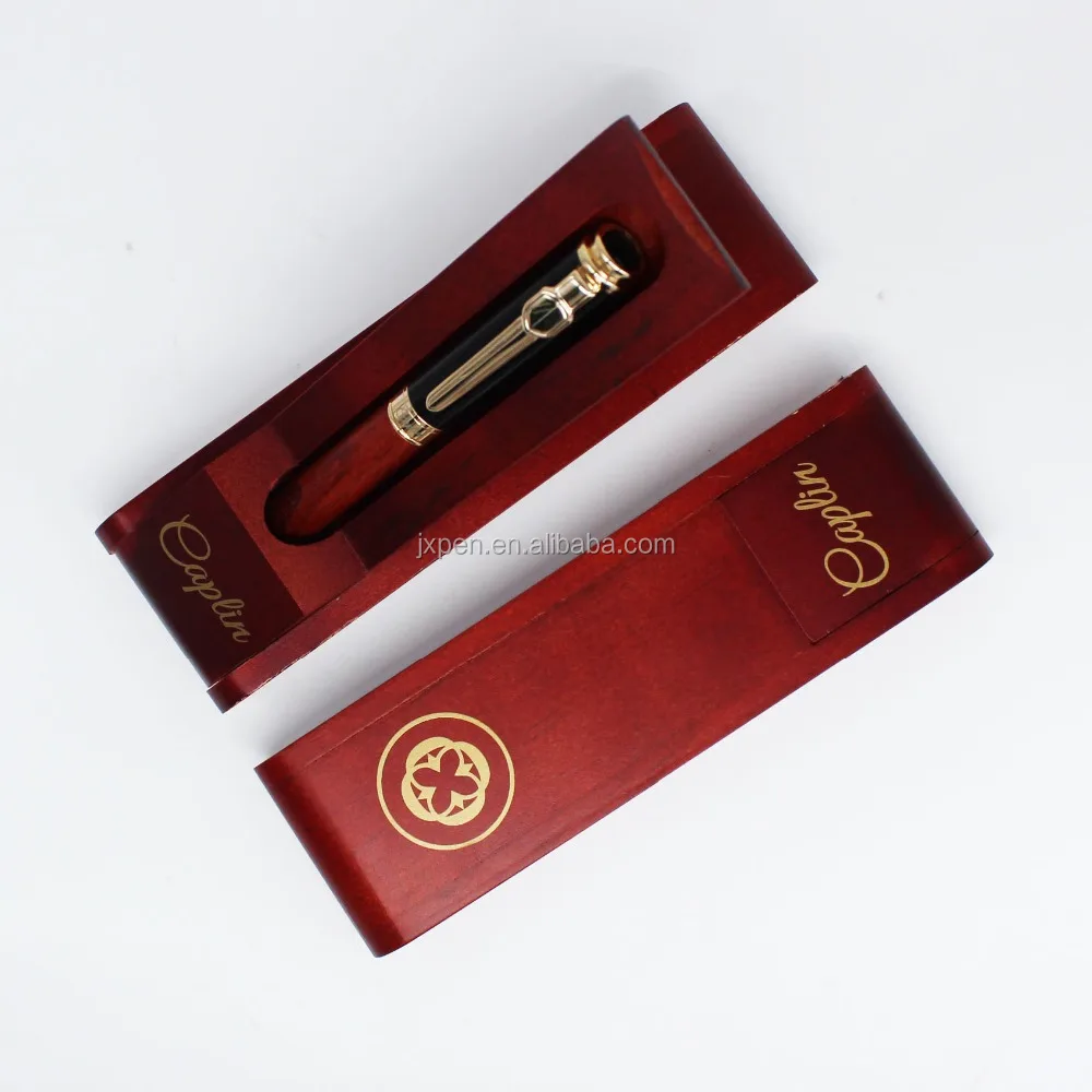 Natural Handcrafted Vintage pen Executive Business writing Calligraphy Pens set engraved logo Rose Wood fountain pen