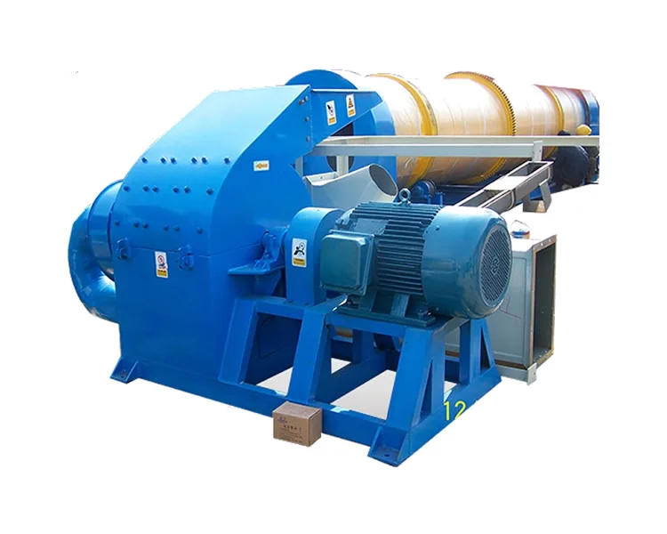 Small biomass crusher machine and dryer machine