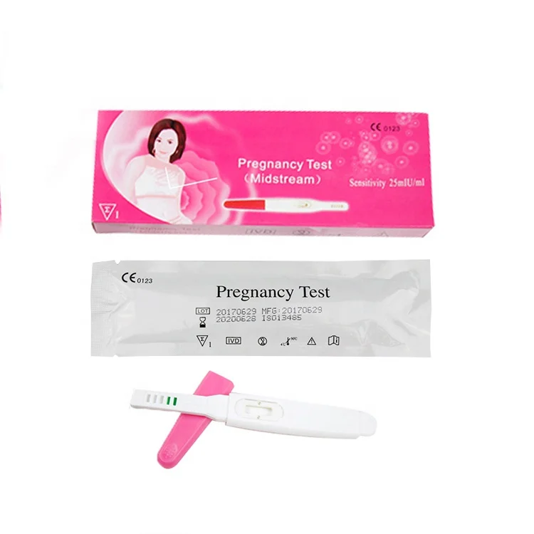 Accurate one step pregnancy test strip quick strip