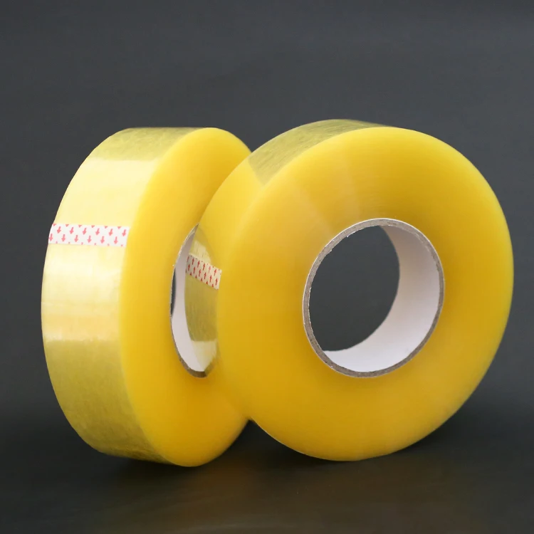 2018 March Expo Selected Supplier BOPP Tapes custom size 40mic/42mic/45mic BOPP Adhesive Tape Jumbo Roll shipping packaging tape