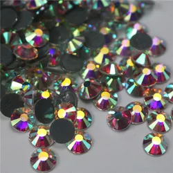Best quality austrian ss20 clear AB rhinestone hotfix