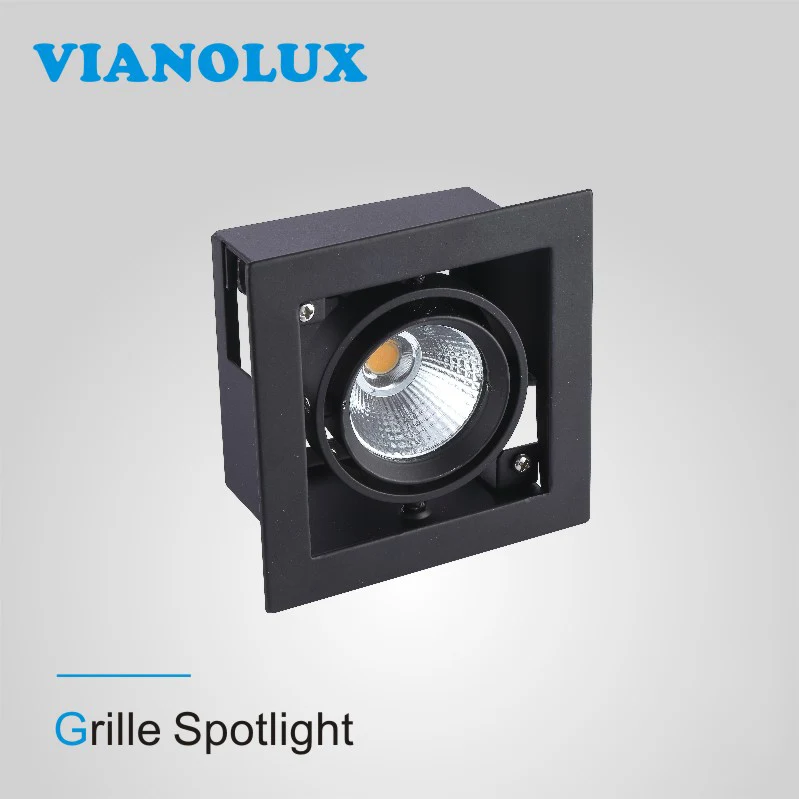 
Rotatable light heads 30w 155*155mm LED Recessed Grille Spotlight 