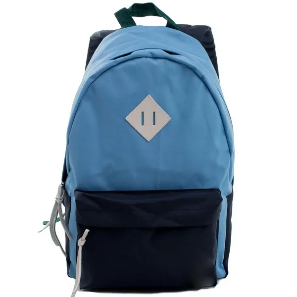 Basic style Teenage fashion color oxford school bag