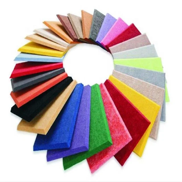 fire proof and moistureproof Polyester Fiber Acoustic board For Recording Studio