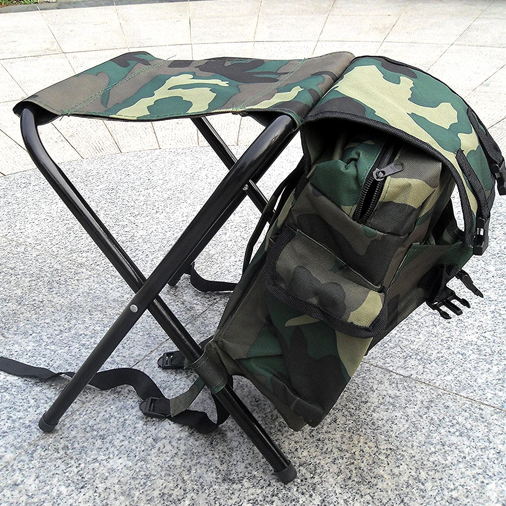 
Hot selling high quality picnic backpack with fishing stool and cooler bag 
