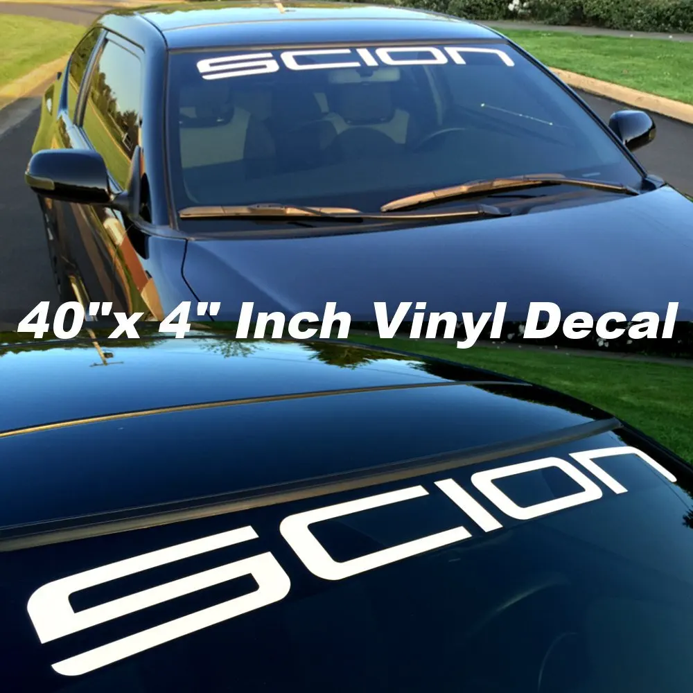 Fashion funny cheap custom die cut vinyl  car windshield sticker