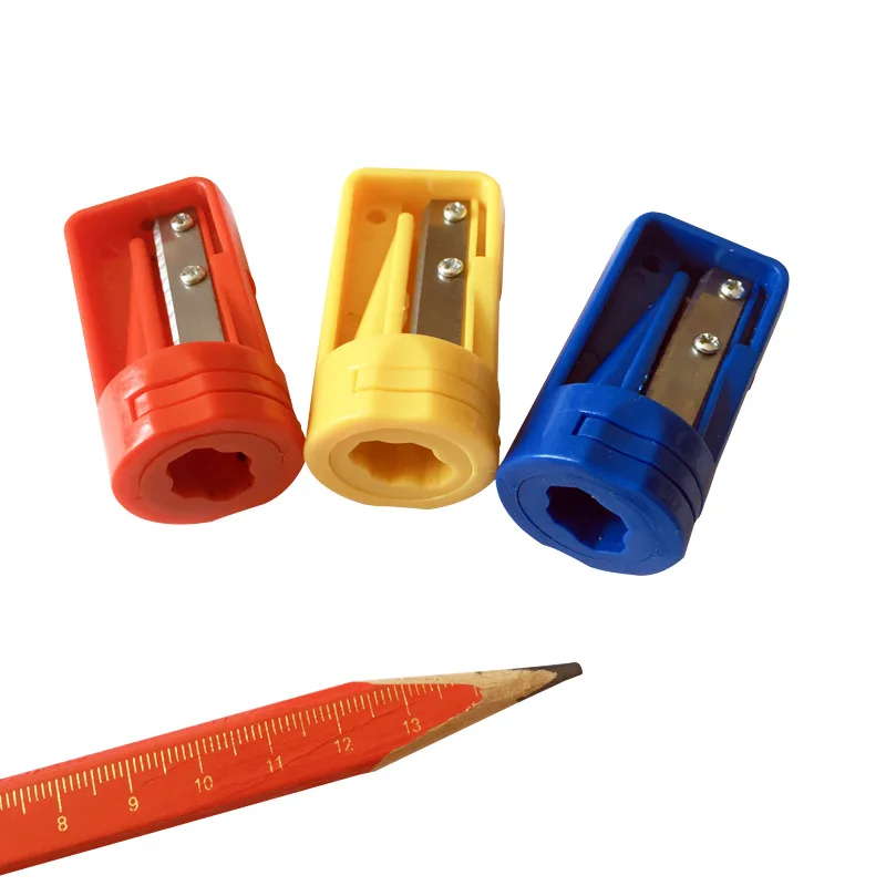Special Carpenter Pencil Sharpener for Octagonal Round Oval Carpentry Pencils Building Carpenters