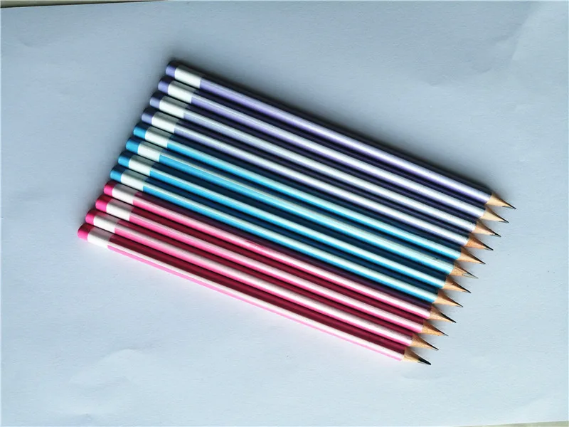 Wooden Standard Sketch Pencil,Eco-friendly Drawing Pencil,Natural Color Sketching Pencil with dip end