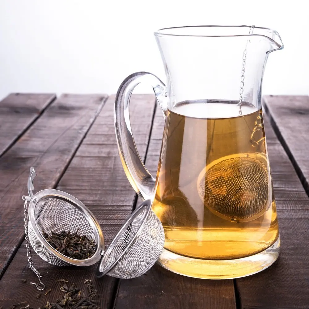 Promotional Gift Fine Mesh Stainless Steel Tea Infuser Ball 45*45