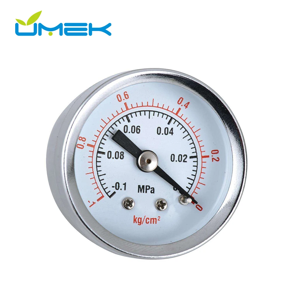 Популярные Все нержавеющей стали вакуумные датчик давления, манометр мм рт. ст.