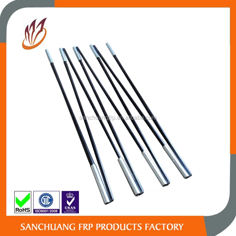 Highly Flexible and Strength Fiberglass Poles for Golf Alignment Stick and Tent Poles