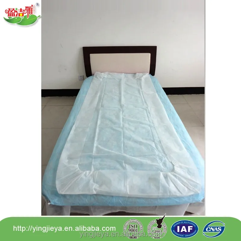 Manufacture Eco Friendly Disposable Bed Sheet/bedspread