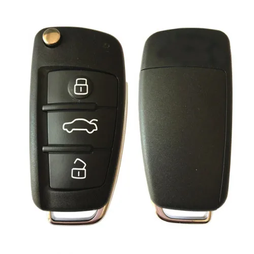 CN008065  top quality  Q7 A6 remote flip key 433 MHz with 8E chip 4F0837220M