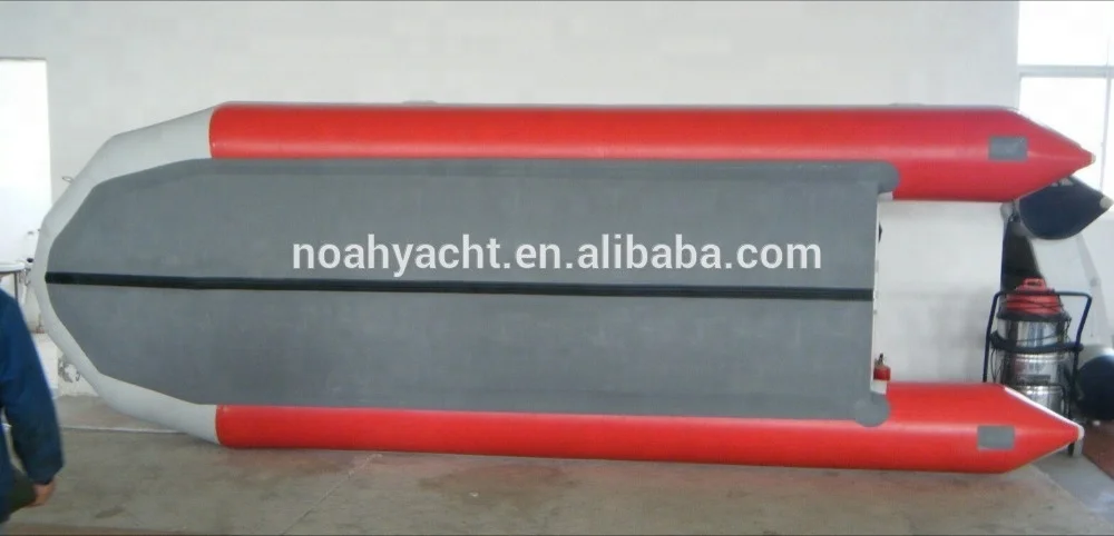 1.0mm French orca Hypalon big   inflatable rescue  aluminum boat(720cm)