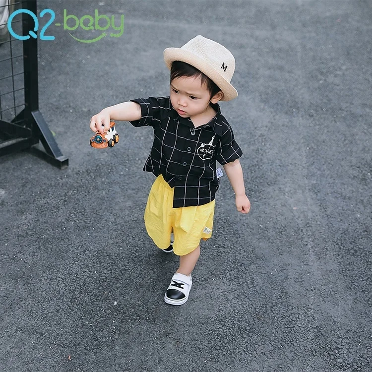 
Custom made 4 months baby blouse clothes cute appliques pattern summer baby blouse 1856 