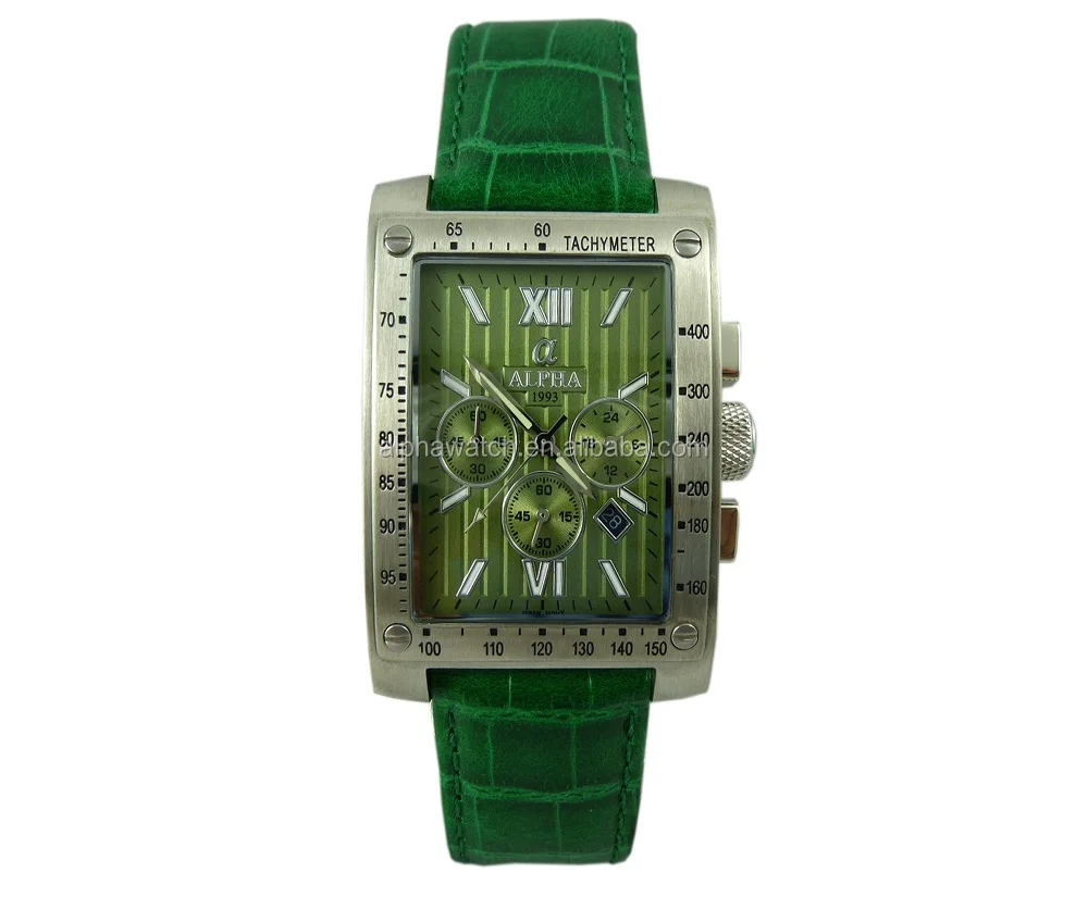 
Rectangle Chronograph watch 