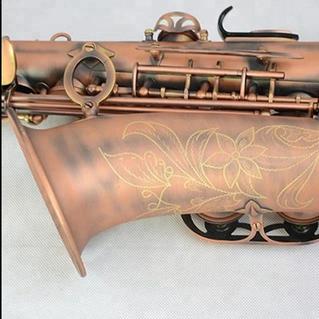 
Accept OEM Dasheng Music DSAS-711AR Antique Red Saxophone Alto 