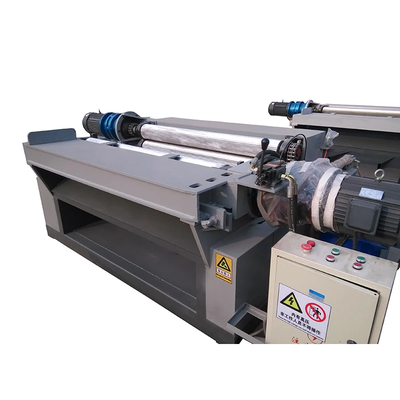 Plywood making machine rotary debarker