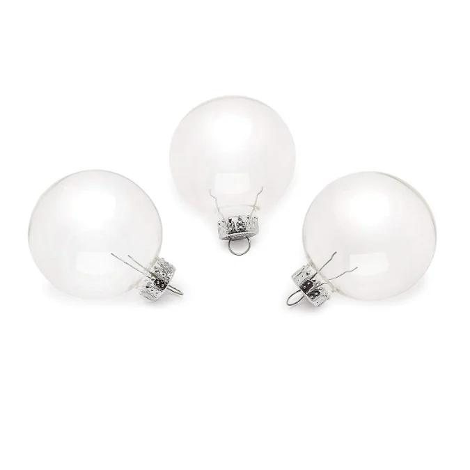 
best selling products in amazon 70mm Heavy Duty Glass Balls Clear Glass 