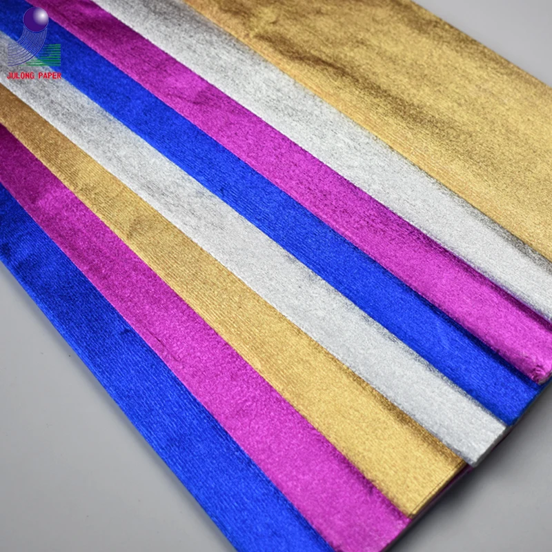 
Gold Metallic Crepe Paper 