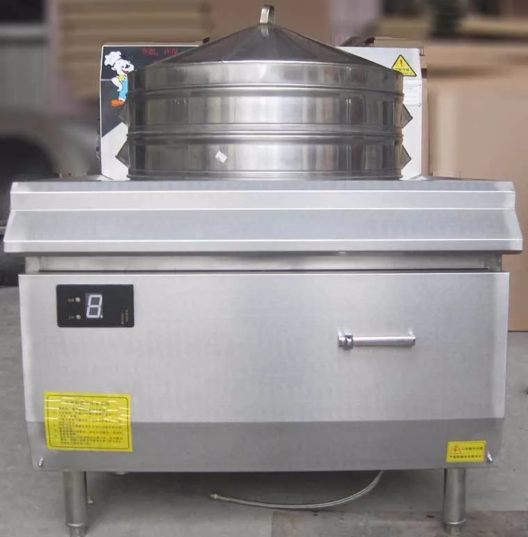 
commercial Stainless steel electric Efficient dim sum bamboo steamer 