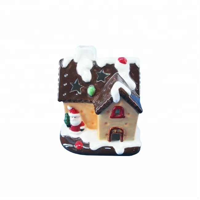 Имбирные печенья, керамические рождественские домики, декоративный керамический Рождественский домик, рождественские деревенские домики на заказ
