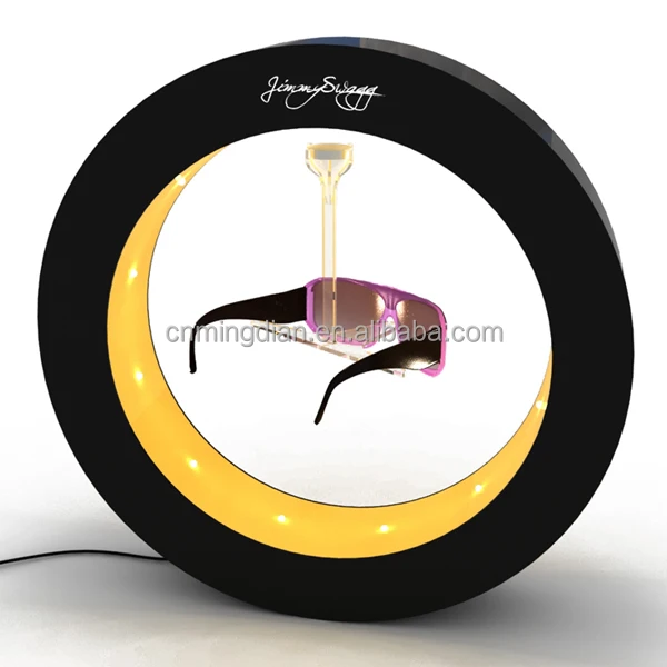 
Magnetic levitation rotating Sunglasses display stand, Floating eyeglasses acrylic display stand for eyeglasses 