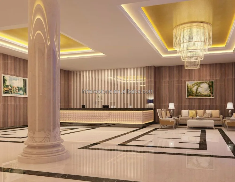 Crema Marfil Marble High Quality Marble Floor Marble Border Design