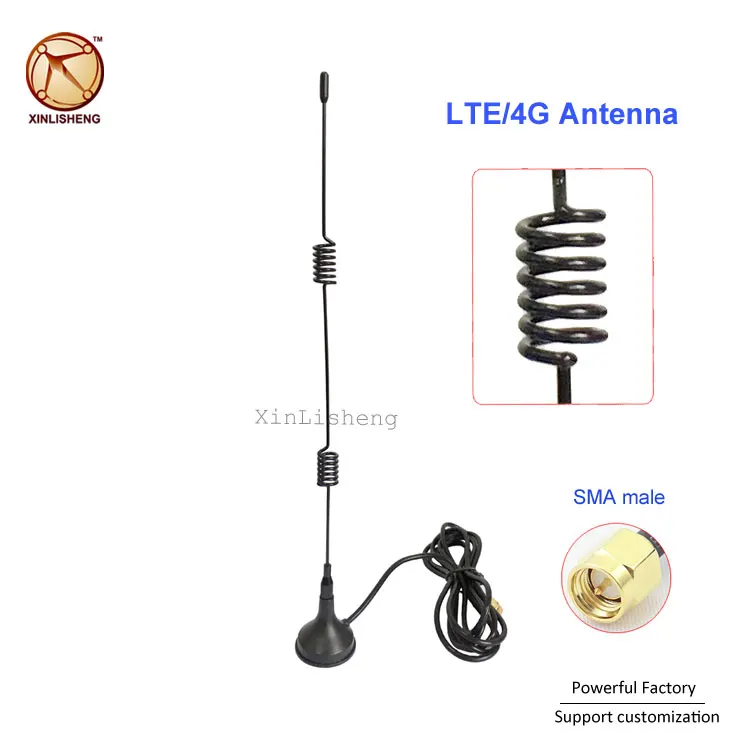 Wireless wifi scanner external aerial omni hf 3g lte 4g dipole antenna with mini sucker