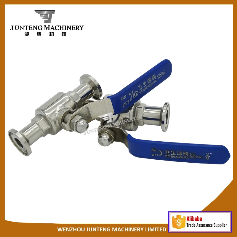 Sanitary Stainless Tri Clamp Ball Valve