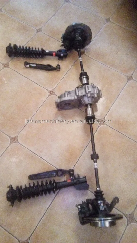 3-10 кВт электрический двигатель, переднее движение, независимая подвесная ось