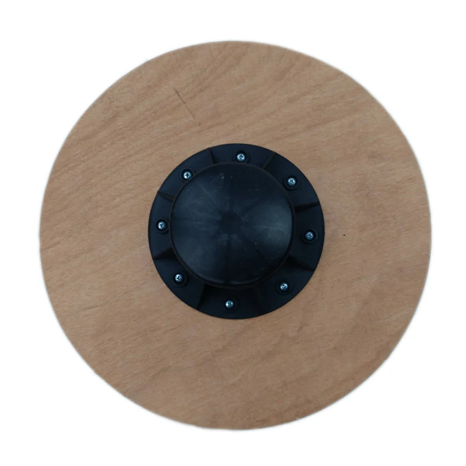 Wooden Balance Board, Wobble Board Training Physio 40cm Non-Slip Round Self Fitness Trainer Body Exercise Gym Sports Performance