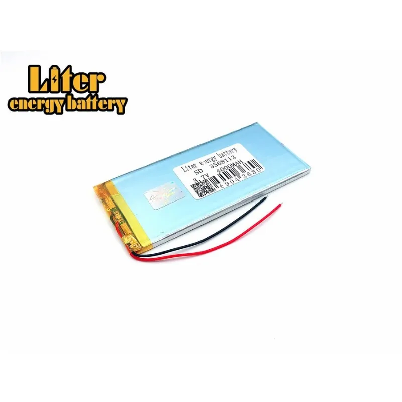 3.7v 4000mah 3568113 3570115 Lithium Polymer Battery With Board For Tablet Talk7x Colorfly E708 Q2 Am