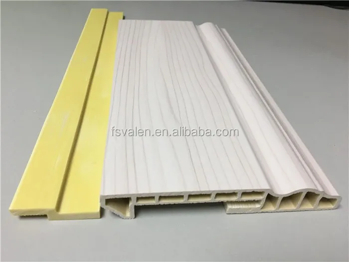 
120MM PVC Floor Accessories Home Decorative Skirting board Manufacturer 