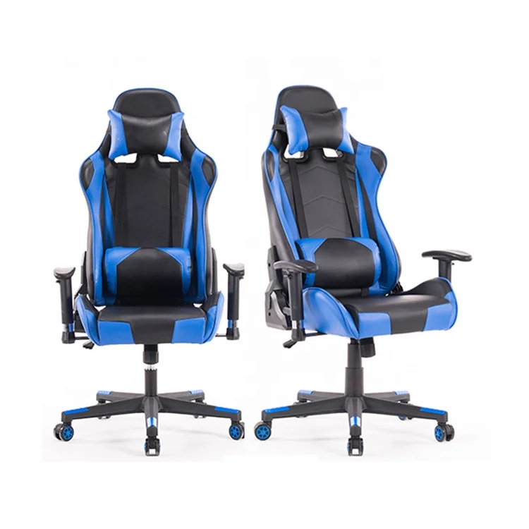 Hot Sale Custom Pu Caster Moveable Home Chair Gamer Used Racing Leather Gaming Computer Chair
