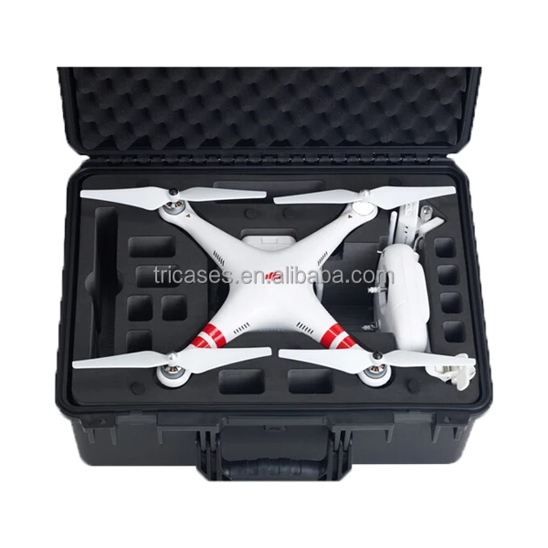 IP67 protection level waterproof crushproof hard case for dji phantom 2 vision plus