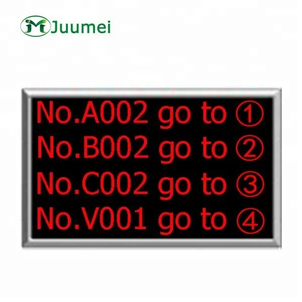 Arabic language Wired Queue System